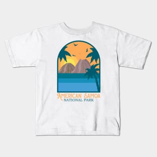 American Samoa National Park Kids T-Shirt